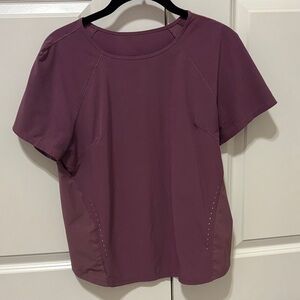 lululemon Short Sleeve Plum